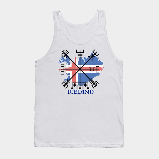 Iceland Tank Top by Papilio Art